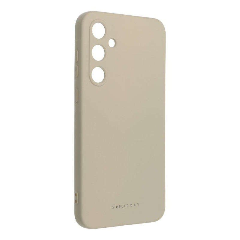 Kryt Roar Space na Samsung Galaxy A35 Jednofarebný, Elegant  Aqua White