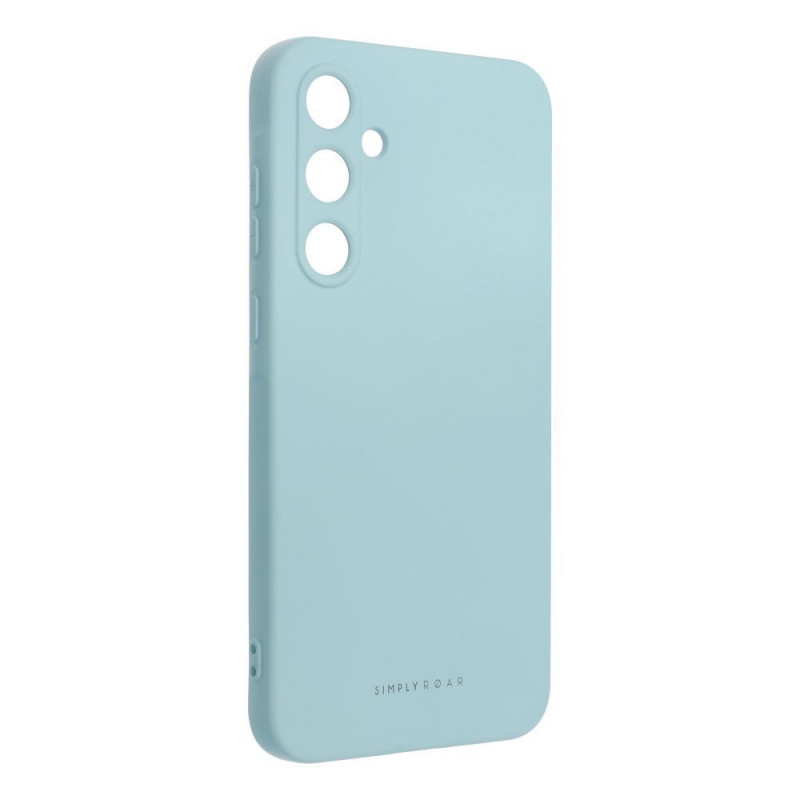 Kryt Roar Space na Samsung Galaxy A35 Jednofarebný, Elegant  Nebesky modrý