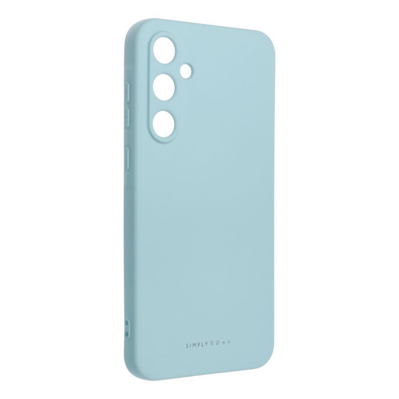 Kryt Roar Space na Samsung Galaxy A55 Jednofarebný, Elegant  Nebesky modrý