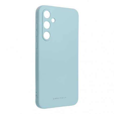 Kryt Roar Space na Samsung Galaxy A55 Jednofarebný, Elegant Nebesky modrý