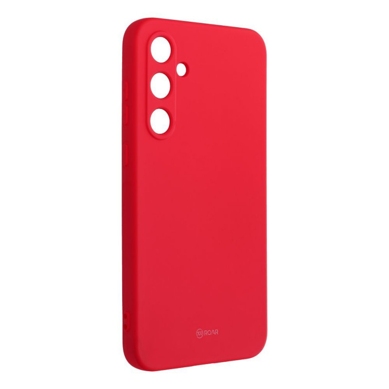 Kryt Roar Colorful Jelly na Samsung Galaxy A35 Žiarivý ružový
