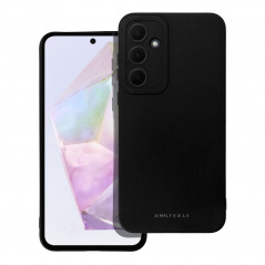 Kryt Roar Luna na Samsung Galaxy A35 Jednofarebný, Štýlový, Estetický doplnok  Čierny