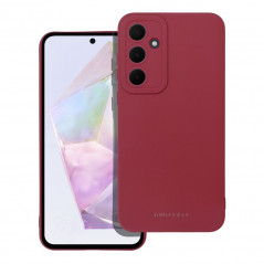 Kryt Roar Luna na Samsung Galaxy A35 Jednofarebný, Štýlový, Estetický doplnok  Červený