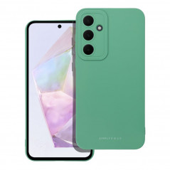 Kryt Roar Luna na Samsung Galaxy A35 Jednofarebný, Štýlový, Estetický doplnok  Zelený