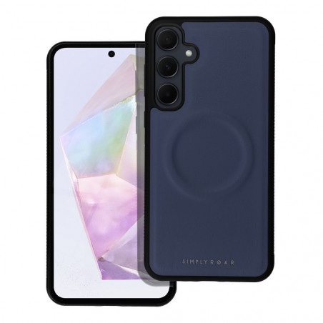 Kryt Roar Mag Morning na Samsung Galaxy A35 Elegant  MagSAFE  Tmavší modrý