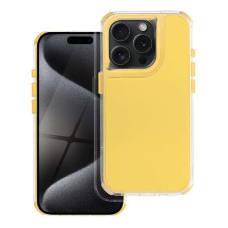 Kryt MATRIX na Apple iPhone SE 2022 5G Žltý