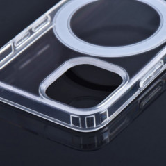 Kryt Clear Mag Cover na Apple iPhone 16 Pro Max MagSAFE  Transparentný