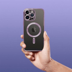 Kryt Electro Mag na Apple iPhone 11 MagSAFE  Hlboká fialová