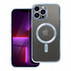 Kryt Electro Mag na Apple iPhone 13 Pro Max MagSAFE Modrý