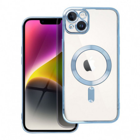 Kryt Electro Mag na Apple iPhone 14 Plus MagSAFE Modrý