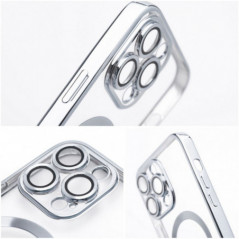Kryt Electro Mag na Apple iPhone 11 Pro MagSAFE  Strieborný