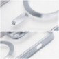 Kryt Electro Mag na Apple iPhone 12 Pro MagSAFE  Strieborný