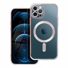 Kryt Electro Mag na Apple iPhone 12 Pro MagSAFE  Ružovo-zlatý