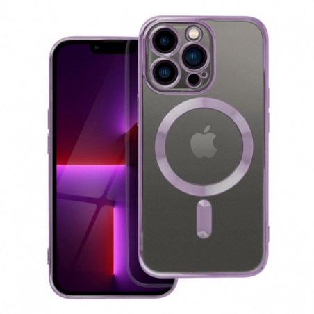 Kryt Electro Mag na Apple iPhone 13 Pro MagSAFE Hlboká fialová