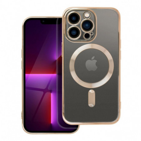Kryt Electro Mag na Apple iPhone 13 Pro MagSAFE Zlatý