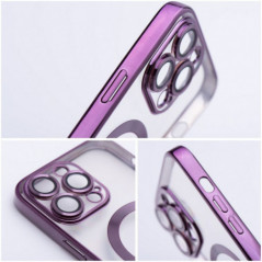 Kryt Electro Mag na Apple iPhone 14 MagSAFE  Hlboká fialová