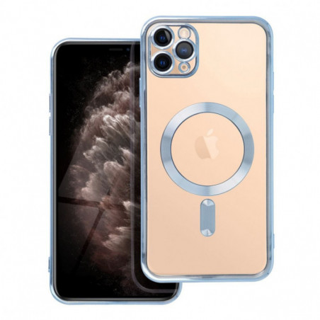 Kryt Electro Mag na Apple iPhone 11 Pro Max MagSAFE Modrý