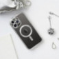Kryt Electro Mag na Apple iPhone 12 MagSAFE  Strieborný