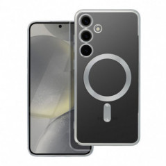 Kryt Electro Mag na Samsung Galaxy S24 PLUS MagSAFE  Strieborný