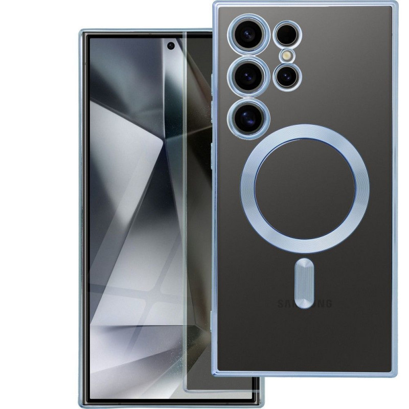 Kryt Electro Mag na Samsung Galaxy A15 5G MagSAFE  Modrý