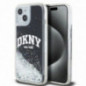 Kryt DKNY Liquid Glitters Arch Logo na Apple iPhone 14 Čierny