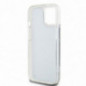Kryt DKNY Liquid Glitters Arch Logo na Apple iPhone 14 Čierny