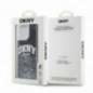 Kryt DKNY Liquid Glitters Arch Logo na Apple iPhone 14 Pro Max Čierny