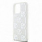 Kryt DKNY Liquid Glitters Checkered Pattern na Apple iPhone 15 Pro Max Biely