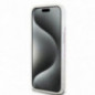 Kryt DKNY Liquid Glitters Checkered Pattern na Apple iPhone 15 Ružový