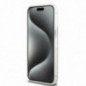 Kryt DKNY Liquid Glitters Checkered Pattern na Apple iPhone 15 Pro Max Ružový