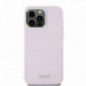 Kryt DKNY Silicone Horizontal Metal Logo na Apple iPhone 14 Pro Max MagSAFE  Ružový