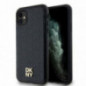 Kryt DKNY Pu Repeat Pattern Stack Logo na Apple iPhone 11 MagSAFE  Čierny