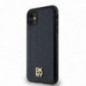 Kryt DKNY Pu Repeat Pattern Stack Logo na Apple iPhone 11 MagSAFE  Čierny