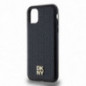Kryt DKNY Pu Repeat Pattern Stack Logo na Apple iPhone 11 MagSAFE  Čierny