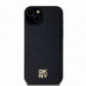 Kryt DKNY Pu Repeat Pattern Stack Logo na Apple iPhone 15 MagSAFE  Čierny