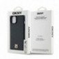 Kryt DKNY Pu Repeat Pattern Stack Logo na Apple iPhone 15 MagSAFE  Čierny