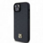 Kryt DKNY Pu Repeat Pattern Stack Logo na Apple iPhone 15 Plus MagSAFE  Čierny