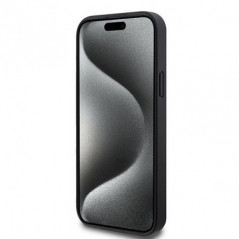 Kryt DKNY Pu Repeat Pattern Stack Logo na Apple iPhone 15 Plus MagSAFE  Čierny