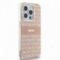 Kryt DKNY Repeat Texture Pattern Stripe na Apple iPhone 14 Pro Max MagSAFE  Ružový