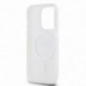 Kryt DKNY Repeat Texture Pattern Stripe na Apple iPhone 14 Pro Max MagSAFE  Ružový