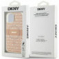 Kryt DKNY Repeat Texture Pattern Stripe na Apple iPhone 15 Plus MagSAFE  Ružový