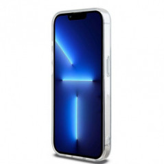 Kryt DKNY Repeat Texture Pattern Stripe na Apple iPhone 15 Pro MagSAFE  Čierny