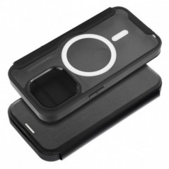Peňaženkové puzdro Smart Mag Book na Apple iPhone 16 Pro Max Elegant  MagSAFE  Čierny