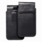 Univerzálne puzdro, Puzdro na opasok ROYAL - Leather universal flap pocket na XIAOMI Redmi Note 10 Pro Max Čierny
