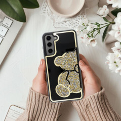 Kryt Teddy bear na Apple iPhone SE 2022 5G Zlatý