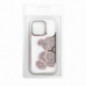 Kryt Teddy bear na Apple iPhone 12 Ružový