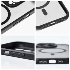 Kryt Matte Mag Cove na Apple iPhone 16 Plus MagSAFE  Čierny