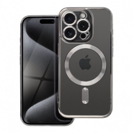 Kryt Electro Mag na Apple iPhone 16 Pro Max MagSAFE Titanový