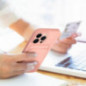 Kryt Card na Apple iPhone 16 Ružový
