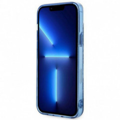 Kryt Guess IML Electro Cam TDJ na Apple iPhone 14 Modrý